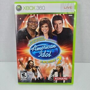 Karaoke Revolution Presents American Idol‎ Encore 2 Xbox 360 Game